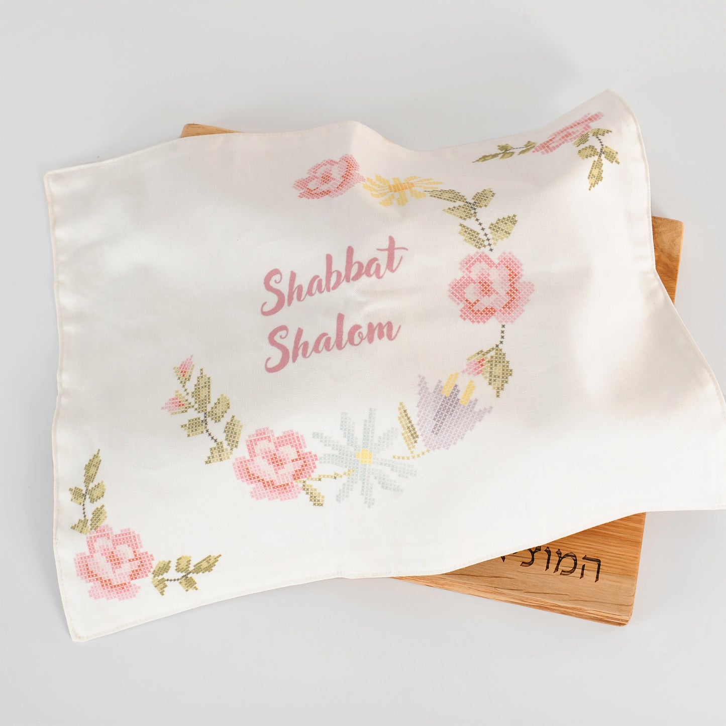 Oak Challah Board and Cover Set