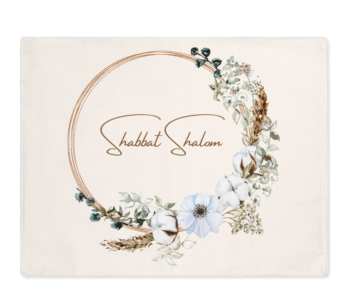 Personalized Rosh Hashanah Challah Cover | Customized Rosh Hashanah Challah Cover | Shabbat & Rosh Hashanah Table Decor | Rosh Hashanah Gift