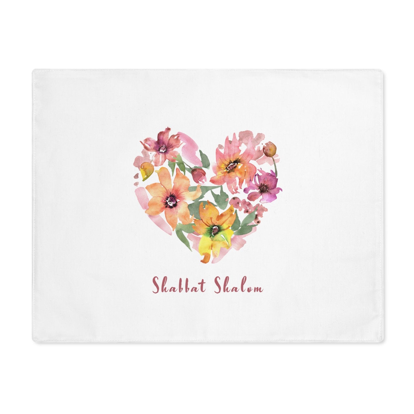 Printed Challah Cover - Shabbat Table Decor