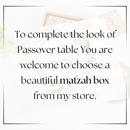 Matza Cover for Passover