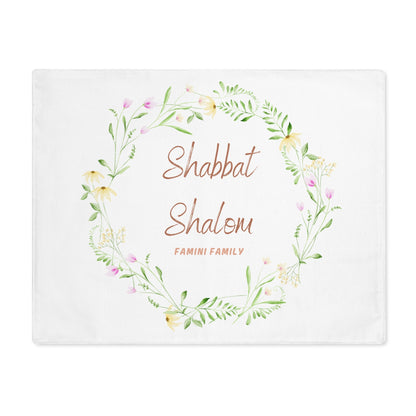 NEW Challah Cover| Unique Printed Challah Cover| Shabbat Table Decor| Gift for Shabbat| Personalized Challah Cover| Customized Challah Cover