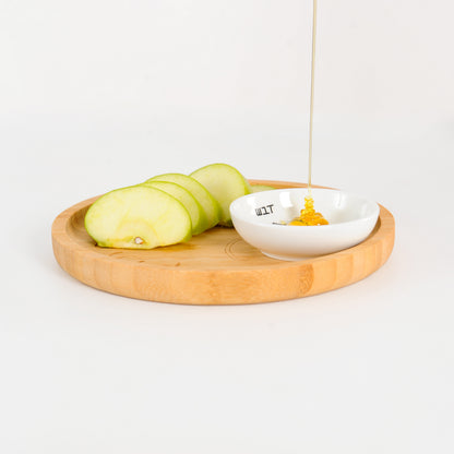 Apple and Honey Dish Set For Rosh Hashana Seder
