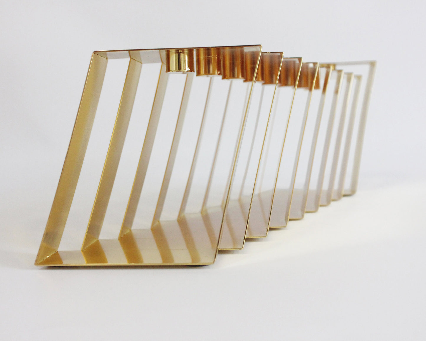 Hanukkah Handmade Kosher Menorah for Hanukkah - Gold