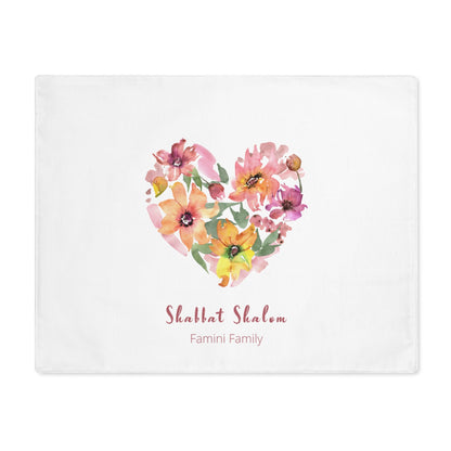 Printed Challah Cover - Shabbat Table Decor