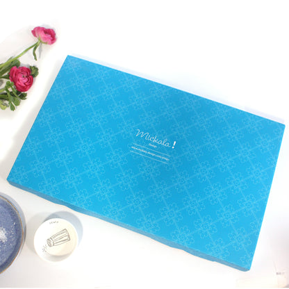 Bamboo Wood Challah Board with Porcelain Bowl