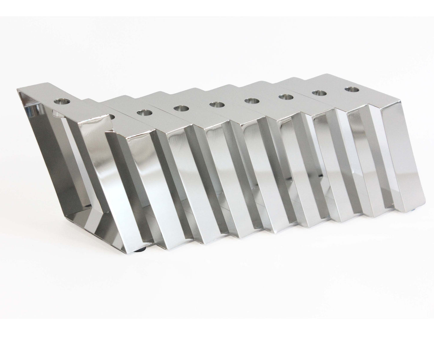 Hanukkah Handmade Kosher Menorah for Hanukkah - Silver