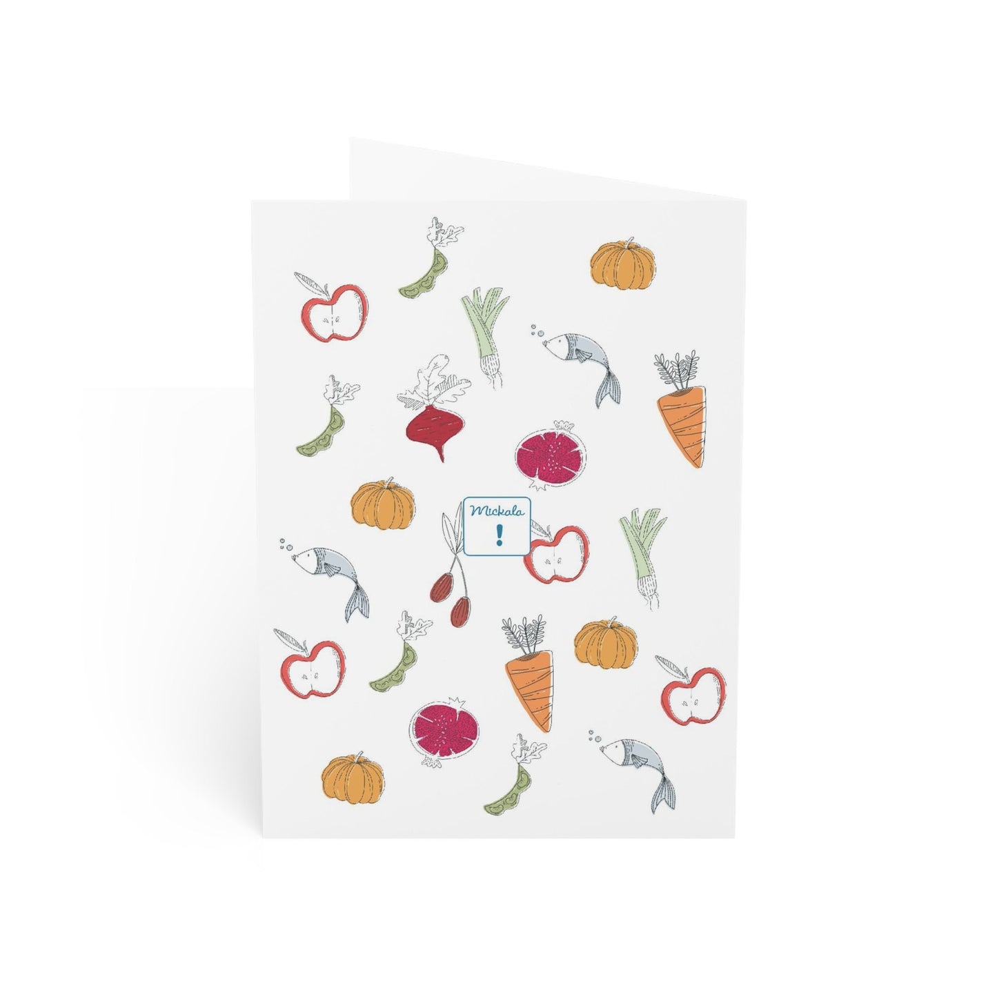 Hand-Illustrated Rosh Hashanah Brachot Pamphlet – Hebrew & English