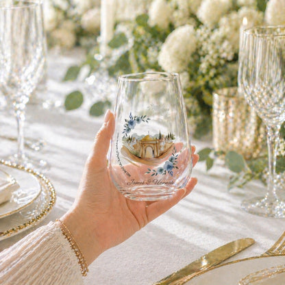 Personalize Jewish Wedding Breaking Glass